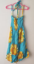 Load image into Gallery viewer, India Boutique Sunflower Halter Dress - NWT - Size S
