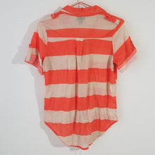 Load image into Gallery viewer, Rue 21 Striped Cropped Blouse - Size M
