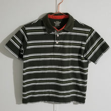 Load image into Gallery viewer, Old Navy Olive Striped Polo Shirt - Size M
